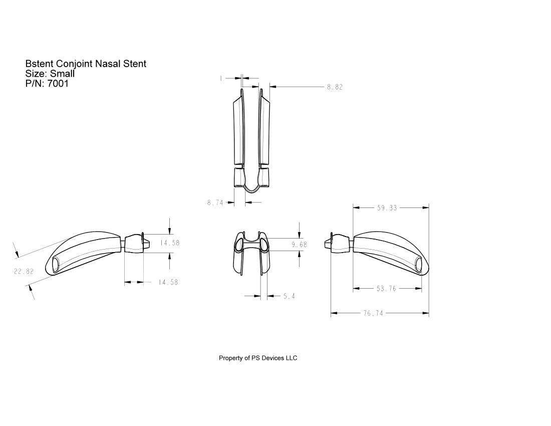 Bstent® Nasal Stent Small (5 pieces)
